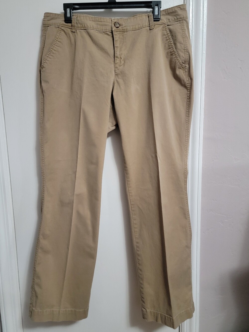 Old Navy "flirt" dark tan khakis